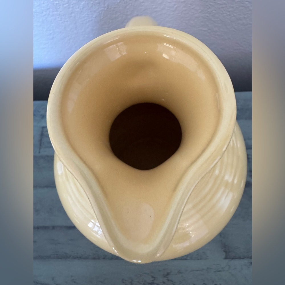 VTG 90’s Fiestaware Yellow Pitcher‎ - Picture 5 of 6